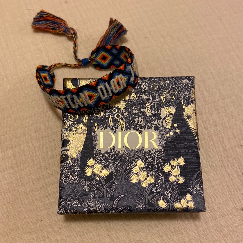 AUTHENTIC Christian Dior Cotton Friendship Bracelet